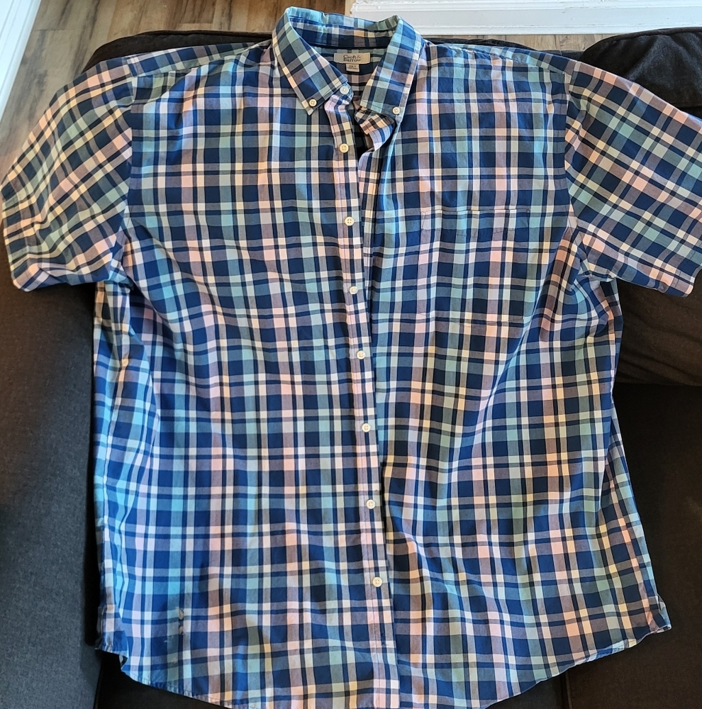 Croft & Barrow Plaid Button Down Shirt